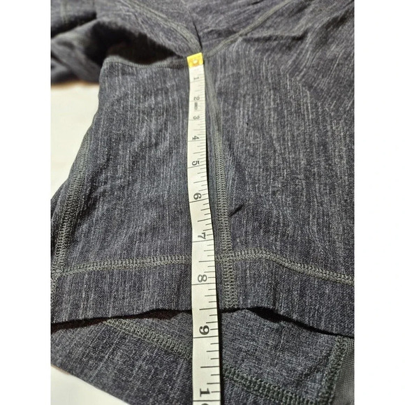 Lululemon Running Shorts Men Size Large Blue Built In Brief Drawstring Dark Gray - Picture 8 of 8